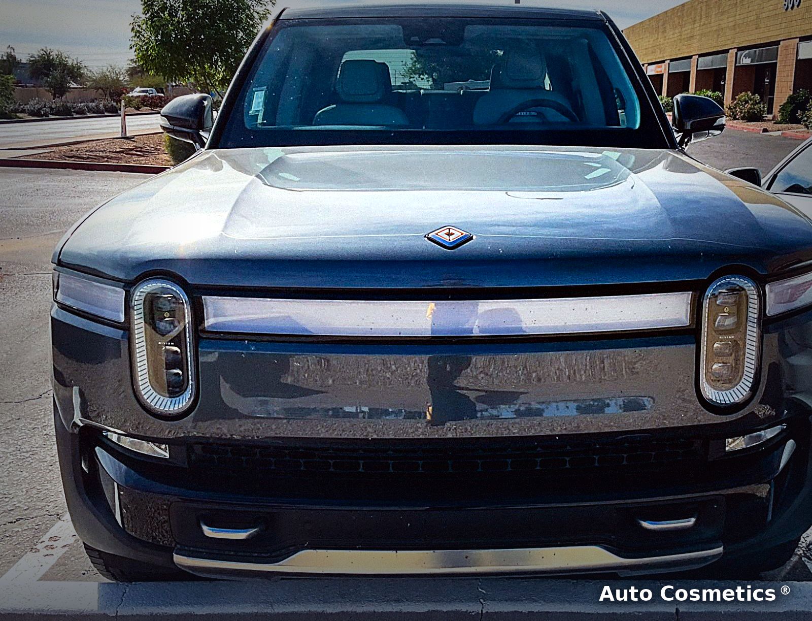 Rivian front end at Auto Cosmetics in Chandler, Arizona